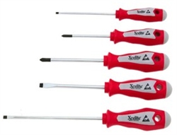 XCELITE XPE500 SCREWDRIVER 5 PIECE SET, ERGO HANDLES