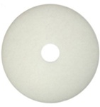 17 inch White polishing pads