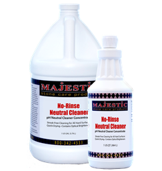 Majestic No Rinse pH Neutral Cleaner Concentrate Gallon