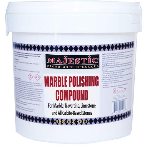 Majestic Marble Polishing Compound, 10 Lbs (MAJR04010D)