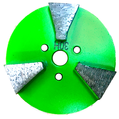 Mag 3 inch 3 seg Concrete Diamond Grinding Disc