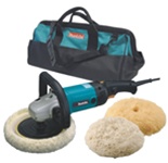 Majestic Makita 7" Electronic Sander 9237CX3 Kit