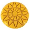 3 inch Majestic Rosette Diamond Resin Pad 400 Grit for Marble, terrazzo and stone