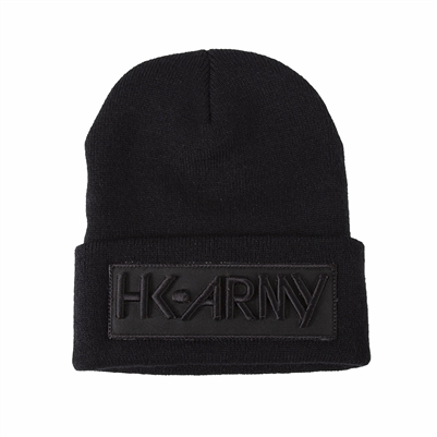 HK Army Blackout Beanie - Black / Black