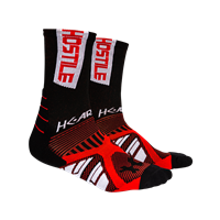 HK Army Athletex Performance Sock Red Black