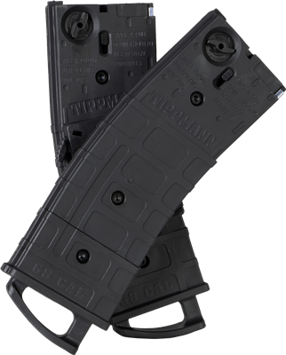 Tippmann .50 Cal TMC Magazine 2 Pack with Coupler - Black