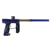 An Empire Axe 2.0 electronic paintball marker. The marker is dust blue with dust bronze accents.