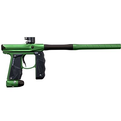 Empire Mini GS Paintball Gun with 2-Piece Barrel - Dust Green w/ Dust Brown