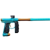 Empire Mini GS Paintball Gun with 2-Piece Barrel - Dust Aqua w/ Dust Orange