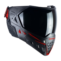 Empire EVS Paintball Mask with Clear and Ninja Lens - Black & Red