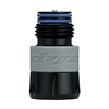 A Dye Reach tank extender for HPA tanks. The reg extender is black.