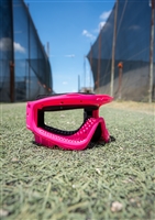 A JT Proflex frame in the SE Breast Cancer Awareness colorway.