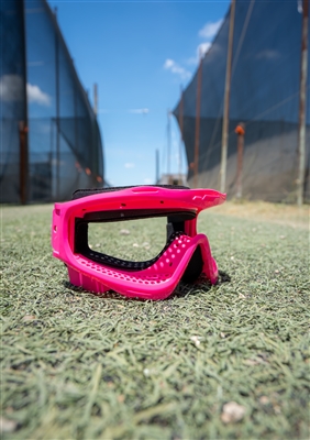 A JT Proflex frame in the SE Breast Cancer Awareness colorway.
