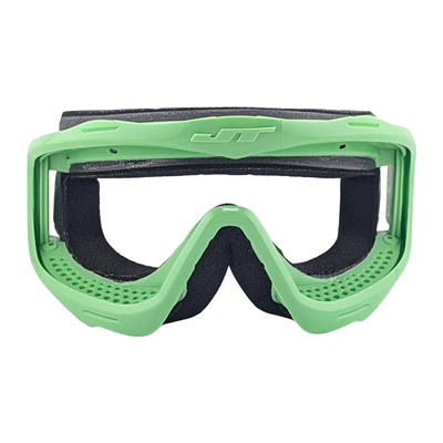 A liquid peridot lens frame for JT Profelx and Spectra series paintball masks.
