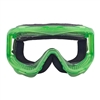 An ice peridot lens frame for JT Profelx and Spectra series paintball masks.