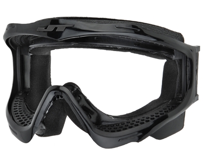 A black JT Spectra series lens frame. Compatible with all JT Spectra series paintball masks.