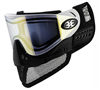 Empire E-Mesh Airsoft Goggle - White w/ Mirror Gold Lens