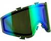 A Green Mirror thermal lens for JT Spectra / Proflex paintball masks.