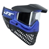 Limited Edition JT Proflex Paintball mask with Clear and Smoke Thermal Lenses - Blue bandana