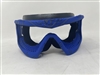 A Limited Edition lens frame for JT Spectra and ProFlex paintball goggles, pictured here in the Blue Bandana colorway. Available at the lowest prices at Hogan's Alley Paintball.