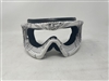 A Limited Edition lens frame for JT Spectra and ProFlex paintball goggles, pictured here in the White Bandana colorway. Available at the lowest prices at Hogan's Alley Paintball.