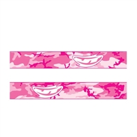 I pink urban camo goggle strap for JT Spectra and Proflex paintball masks.