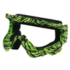 A limited edition lens frame for JT Spectra and Proflex paintball masks. The frame is black and has the JT Banana logo printed over it in lime green.