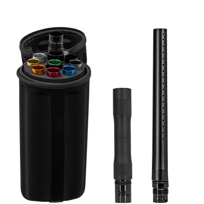 This is a complete GoG Freak XL barrel kit. The barrel kit includes a Freak XL Boremaster kit, a Freak XL barrel back, and a Freak XL barrel front with Linear porting.