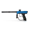 A Dye Rize CZR+ electronic paintball marker. The marker is dust blue with dust black accents.