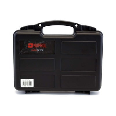 Nuprol Small Hard Case with Wave Foam - Black