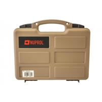 Nuprol Small Hard Case with Wave Foam - Tan