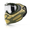 A Tac Olive Dye i3 Pro paintball mask.