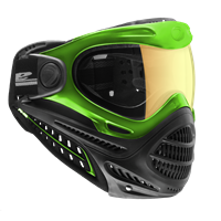 Dye Axis Pro Paintball Mask / Goggle - Lime with Northern Lights Lens