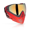A Dye i5 paintball mask in the Shades Fire colorway.