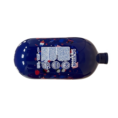 JT Ultra 80/4500 Carbon Fiber HPA Tank - 4th of July Edition - Blue
