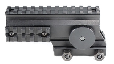 First Strike Adjustable Riser Rail - Black