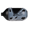 A Dye Flex series tank cover for carbon fiber HPA tanks. The cover is translucent clear.