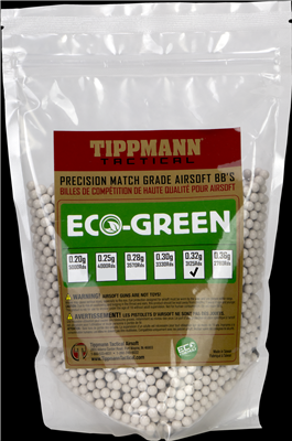 Tippmann .32g Eco Friendly BB's - 1kg Bag - White