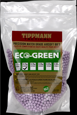 Tippmann .25g Eco Friendly BB's - 1kg Bag - Light Purple