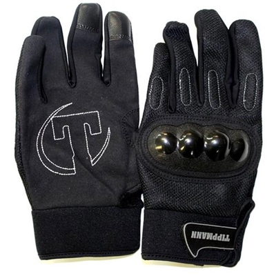 Tippmann Hard Knuckle Tactical Gloves - Black