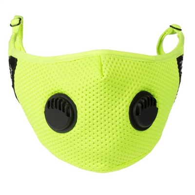 HK Army FLTRD Air - Carbon Filtered Face Mask - Neon Green