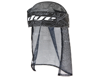 Dye Paintball Headwrap - Logoflauge - Black / Grey