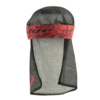 Dye Paintball Headwrap - Logoflauge - Red / Black