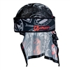 A Dye x Halo paintball head wrap in the Ironmen Shields colorway.