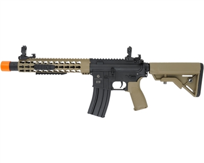 Evolution Combat Series Recon S 10" Carbontech Airsoft Rifle - Black / Tan