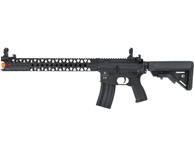 Evolution Combat Series M4 10" Carbontech Airsoft Rifle - Black