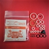 This O-Ring Replacement kit from AGD includes all the O-Rings and parts you need to keep your X-Valve marker running like new. The kit includes enough spares for one complete rebuild.