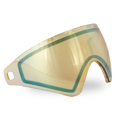 A thermal HD Gold lens for Bunkerkings CMD and Virtue VIO paintball masks. Available in-store and online from Hogan's Alley Paintball in Meriden, CT.