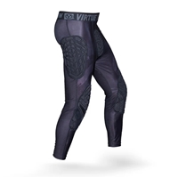 A Virtue Breakout series padded compression pants for paintball.