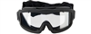 A pair of Lancer Tactical Aero Airsoft Goggles .